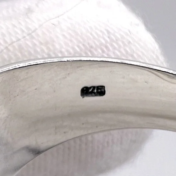 .925 Sterling Silver Roses Ring - Picture 13 of 17